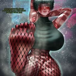 maki zenin from jujutsu kaisen by a.white