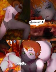 abuse abused anal anthro anthro_dominating_human canid canine canis comic dominant dominant_anthro dominant_female duo female female_anthro hi_res human human_on_anthro interspecies larger_female male male/female mammal oral questionable_consent rimming scratches sex size_difference smaller_human submissive submissive_human submissive_male surprised waking_up wolf wolfgroove