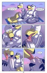 anti_dev ayden_(brogulls) bailey_(brogulls) beach comic fellatio male male_only oral page_88 penis seaside sex yaoi