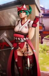 kiriko (overwatch) from activision by dinoboy555