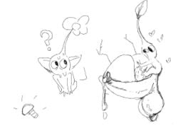 blue pikmin from pikmin by nevescommander