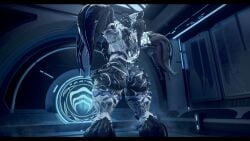 1girls 3d 3d_animation animated ass bouncing_ass bouncing_thighs colonelyobo dat_ass female_only follie_(warframe) hips large_ass loop looping_animation no_sound presenting presenting_ass solo solo_female thick_thighs thighs twerking video warframe wide_hips