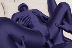 anal bulge genderfluid null nullification nullo spandex zentai ai_generated encasement