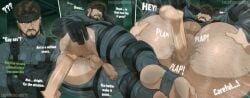 2d 2d_(artwork) ??? anal anal_penetration anal_sex anger_symbol angry annoyed anus anus_focus arms_crossed artist_name ass ass_focus balls barefoot beard beauty_mark beauty_mark_on_ass beauty_marks big_ass big_ass_(male) big_butt big_butt_(male) big_penis butt butt_focus dialogue dirty_feet disembodied_hand disembodied_penis emissionswhite english english_dialogue english_text facial_hair feet floating_hands floating_penis gay gay_anal gay_sex grabbing_ass grabbing_butt gritted_teeth hairy_anus hairy_ass hairy_butt hairy_male hands_behind_head hands_on_ass hands_on_butt laying_on_side legs_apart legs_together legs_up male male_only metal_gear_solid multiple_panels multiple_poses onomatopoeia panels penis plap plap_(sound) presenting_anus presenting_ass presenting_butt presenting_hindquarters question_mark questioning serious serious_expression serious_face serious_look solid_snake spreading spreading_anus spreading_ass spreading_butt spreading_own_anus spreading_own_ass spreading_own_butt stirrup_legwear stirrups sweaty_anus tactical_gear tactical_nudity taint talking talking_to_another text watermark