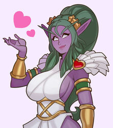 breasts elf female heroes_of_the_storm love_goddess_tyrande night_elf splashbrush tagme tyrande_whisperwind warcraft world_of_warcraft