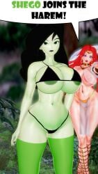 2girls 3d alana_(kaoskatsu) big_ass big_breasts big_thighs breasts bust busty curvaceous curvy curvy_figure disney female hips huge_ass huge_breasts huge_thighs kaoskatsu kim_possible large_ass large_breasts large_thighs mature mature_female shego slim_waist thick thick_hips thick_legs thick_thighs thighs voluptuous waist wide_hips wide_thighs