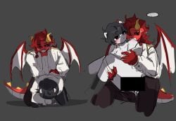 1boy 1girls 2025 2025s 2d 2d_(artwork) 2d_artwork after_kiss anthro anthro_female anthro_male anthro_on_anthro anthro_penetrating_anthro anthrofied baba_chops baba_chops_(poppy_playtime) bar_censor black_bar_censoring black_eyes black_hair black_inner_ear black_sclera black_sheep blush bovid bovine caprine censor_bar censored censored_penis clothed clothing critters_(poppy_playtime) cum curly_hair digital_art digital_drawing digital_drawing_(artwork) digital_media digital_media_(artwork) digital_painting digital_painting_(artwork) dragon dragon_boy dragon_horns dragon_humanoid dragon_tail dragon_wings duo female female_anthro female_on_anthro female_on_top furry furry_female furry_male hair hi_res horns kneeling male male/female male_anthro male_on_anthro mammal mob_entertainment mob_games mythological_creature mythological_scalie mythology nightmare_critters no_humans penis poppy_playtime poppy_playtime_(chapter_4) pupils red_body red_hair red_skin red_tail ring_scnc saliva scalie scalie_male sex sheep sheep_ears sheep_girl sheep_humanoid sheeps short_black_hair short_hair short_red_hair simon_smoke_(poppy_playtime) smiling_critters speech_bubble spikes spikes_(anatomy) tail video_games white_body white_clothes white_clothing white_ears white_eyes white_face white_inner_ear white_pupils white_skin wings wool wool_(fur) wool_hair yellow_horn yellow_horns