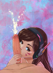d.va from overwatch by rinrin art
