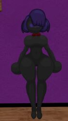 bonfie bonnie_(cally3d) bonnie_(fnaf) cally3d cosplay cryptiacurves embarrassed five_nights_at_freddy's fredina's_nightclub pose