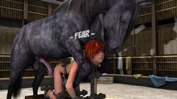 arena debra extremexworld female fight horse zoophilia