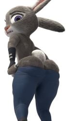 disney female_focus getting_dressed judy_hopps seraph1cc topless zootopia