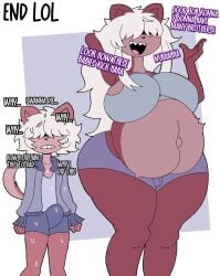 after_incest after_sex big_belly bulge conna_rose cringing eyes_covered fangs furry furu_flami happy huge_ass huge_breasts jacket kicking_(pregnancy) male/female mother_and_child mother_and_son pregnant regret size_difference straight sweating thick_thighs visible_pussy wolf_tail