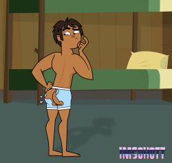 ass ass_focus big_ass dark-skinned_male dark_skin gay human human_only imsohott male male_focus male_only raj_(tdi) solo solo_male source_request total_drama_island total_drama_island_(2023)