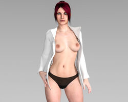 claire redfield from resident evil by 3dicloneanimations