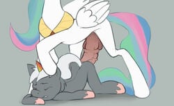 anal anal_sex balls doggy_style equine finegan friendship_is_magic furry futa_on_male futanari horsecock intersex male my_little_pony penis pony princess_celestia_(mlp)