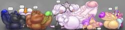 absurd_res anthro ass balls belly big_balls big_belly big_breasts big_butt big_dick big_penis bovid breasts caprine caprine_demon demon dick dragon elysios fat_ass female furry furry_female furry_male furry_only genitals goat goat_demon group hi_res huge_ass huge_balls huge_breasts huge_butt huge_cock huge_dick hyper hyper_ass hyper_balls hyper_breasts hyper_butt hyper_dick hyper_genitalia hyper_penis lagomorph leporid long_image looking_at_another looking_pleasured male malgluor_(malgluor) mammal murid murine mythological_creature mythological_scalie mythology nipples nishylia_(elysios) nishylys_(elysios) nude obese overweight penis rabbit rat ratty_(dahliathefox) rodent scalie simple_background siolyse_(elysios) sok_(elysios) vein veiny_muscles veiny_penis wide_image