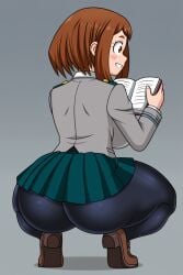 ai_generated female maplecat my_hero_academia ochako_uraraka