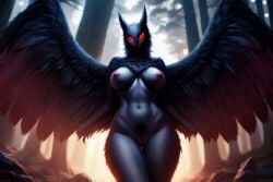 ai_generated milf mothman night tagme