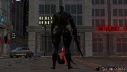 3d blender femdom marvel marvel_comics she-venom spider-man spider-man_(series) sword symbiote