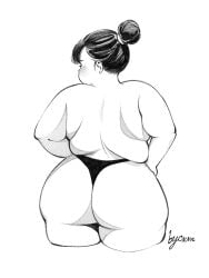 character_request cloudxmoe completely_nude copyright_request fat_girl fat_woman panties tagme topless topless_female