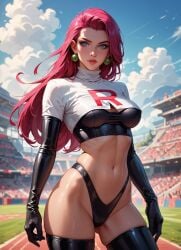 ai_generated female jessie_(pokemon) pokemon team_rocket