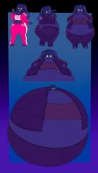 big_ass big_breasts blueberry_inflation breasts bubble_butt cleavage female frisk_lk furry huge_ass huge_breasts hyper_ass inflation tagme thick_thighs wide_hips