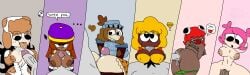 candy confecti from pizza tower by boogieworm42