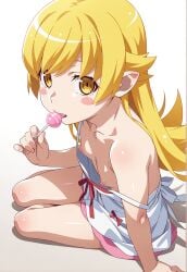 ai_generated breasts monogatari_(series) naked_female nude_female oshino_shinobu pussy sexy_body vagina