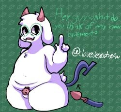 ralsei from deltarune by clovedex (artist)