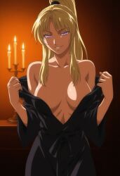 saeki kaori from bible black by kazsam
