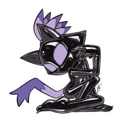 blaze the cat from sega by lettuce (artist)