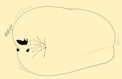 belly burping burping_up_clothes female gulpgoon hyper mario_(series) octogoon octoguy45 onomatopoeia self_vore sequence sinking_into_flesh text toadette vore weight_gain