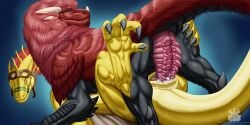 absurd_res adine_(angels_with_scaly_wings) angels_with_scaly_wings arwuld_ytulan bodily_fluids cloaca_juice cloacal cloacal_penetration cloacal_penis cum cum_in_cloaca cum_inside dahurgthedragon dragon duo european_mythology female female_penetrated feral feral_on_feral from_front_position genital_fluids hi_res leg_grab looking_back lying male male/female male_penetrating male_penetrating_female missionary_position mythological_creature mythological_scalie mythology on_back penetration penis scalie seminal_groove sex western_dragon wet wyvern
