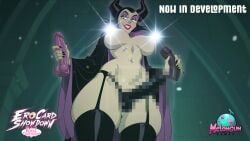 1girls big_ass big_breasts breasts bust busty chest curvaceous curvy curvy_figure digital_media_(artwork) disney disney_villains ero-card_showdown ero-card_showdown,_royal_temptation female green-skinned_female green_body green_skin hips hourglass_figure huge_ass huge_breasts humanoid large_ass large_breasts legs maleficent mature mature_female melongun melongun!_games sleeping_beauty_(1959_film) slim_waist thick thick_hips thick_legs thick_thighs thighs villain villainess voluptuous voluptuous_female waist wide_hips