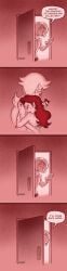 3girls brandon_santiago_(artist) comic interrupted interrupted_sex marvel pauline princess_rosalina