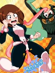 cuntbusting froppy my_hero_academia rebecca_meltow uravity