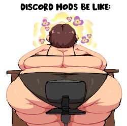 bbw discord_(app) discord_mod english_text female obese_female plumpknight tagme