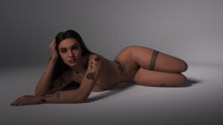 cyberpunk_2077 daz3d daz_studio judy_alvarez long_hair snowchild3d