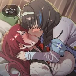 1futa ai_generated female futa_on_female futa_with_female futanari goddess_of_victory:_nikke imminent_sex intersex lovelyzen mary_(nikke) mitsuru_kirijo persona_3