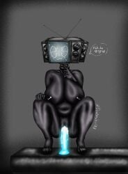 breasts danionebyall53_(artist) dildo dildo_in_pussy female gauntlet_of_girth glowing_penis huge_breasts kneehighs kneeling kness male penis pussy skibidi_toilet small_dick_energy thick_thighs tv_head tv_screen tv_woman tv_woman_(skibidi_toilet) tvwoman tvwoman_(skibidi_toilet)