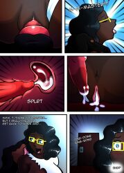 1boy 1girls ahe_gao animal_genitalia animal_penis ass bite black_hair blue_eyes blush breasts brown_eyes canid canine canine_genitalia canine_penis canis closed_eyes clothed_sex cum cum_in_pussy cum_inside dark-skinned_female dark_skin dialogue domestic_dog english_text female glasses interspecies knot knotted_penis knotting long_hair looking_at_viewer male open_mouth open_smile original original_character panties panties_aside penetration penis pussy saittamicus surprised text tongue tongue_out torn_clothes torn_clothing vagina vaginal vaginal_insertion vaginal_penetration vaginal_sex white_panties x-ray zoophilia