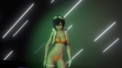 3d alternate_costume animated bikini dancing final_fantasy final_fantasy_vii music open_jacket sound tagme undressing video yuffie_kisaragi