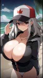 1girls ai_generated ai_generated_background ass beach big_ass big_booty big_breasts big_butt bikini breasts breasts_out female female_only flashing genii_tybalt gigantic_breasts grok nipples original_character pool pussy seductive seductive_look seductive_smile swimsuit tagme talkie-ai thick_thighs thighs thinfal vagina video