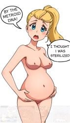 ai_generated meme pregnant samus_aran shocked