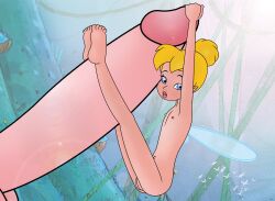 disney flat_chest helix peter_pan_(disney) tagme tinker_bell