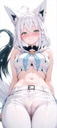 shirakami fubuki from hololive by amenude ai