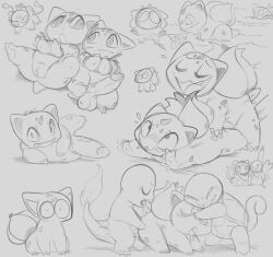 2025 4chan_anon ambiguous_gender ambiguous_penetration arms_tied balls big_penis biped blush bodily_fluids bound bulb bulbasaur charmander claws closed_eyes curled_tail digital_media_(artwork) erection female feral fire flaming_tail flower generation_1_pokemon genitals group hi_res holding_butt hug humanoid_genitalia humanoid_penis kerchief looking_at_another looking_at_viewer looking_pleasured lying magikarp male male/ambiguous monochrome mouthless multiple_scenes nintendo on_back on_side open_mouth penetration penis pikachu plant pokemon pokemon_(species) pokemon_mystery_dungeon presenting presenting_vulva quadruped raised_leg running sea sex shell short_tail smelling_flower smile spike_chunsoft spread_legs spreading squirtle standing sweat sweatdrop tail tongue tongue_out unknown_artist vein veiny_penis vines vulva water wide_eyed