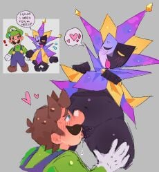 dimentio from mario (series) by dimentiofucker69