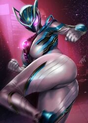 agent six (kamen rider zeztz) from kamen rider by kisaragi tsurugi