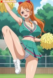 1girls ai_generated aindroidparanoid ass ass big_ass big_breasts big_butt breasts busty cheerleader curvy cute fat_ass female female_only hair hi_res hips huge_ass huge_breasts human large_ass large_breasts legs nami nami_(one_piece) narrow_waist one_piece slim_waist tagme thick_ass thick_thighs voluptuous waist wide_hips
